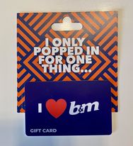 Win £100 B&M Gift Voucher