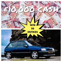 WIN 50 ENTRIES INTO NOVA OR £10K CASH MAIN DRAW