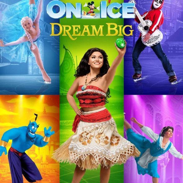 4 x DISNEY ON ICE ABERDEEN TICKETS, B&B & £500 SPENDING MONEY