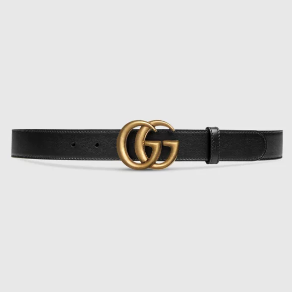 Genuine Gucci Leather belt with double G buckle (or £350 cash alternative)